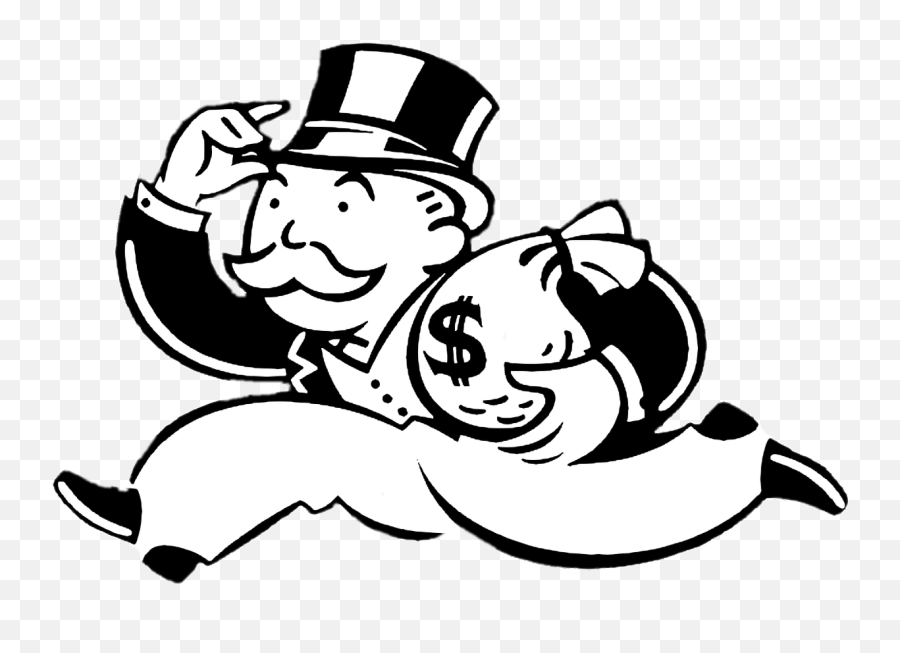 Monopoly - Monopoly Guy Emoji,Monopoly Man Emoji