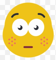 Envergonhado - Dot Emoji,Emoticons De Ovo De Pascoa