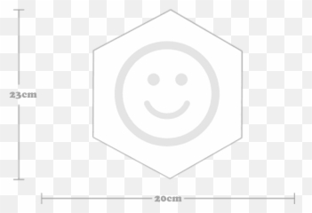 Tablou Hexagonal Personalizat Model 2 - Tablouri Ok Dot Emoji,Ce Inseamna Emoticon