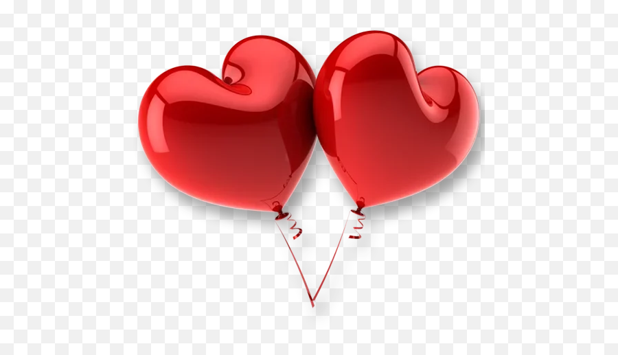 Heart Balloon Png Free Download Png Mart - Black And Red Heart Emoji,Emojis Balloons