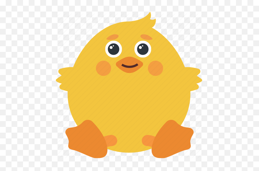 Animal Chick Emoji Emoticon Emotion Happy Icon - Download On Iconfinder Laughing Chick,Animal Emoji