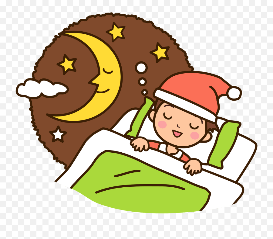 Man Is Sleeping Under The Night Sky Clipart Free Download Emoji,Moon Emoji Pillow