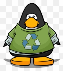 Green Recycle Shirt Club Penguin Wiki Fandom - Blue Cp Emoji,Recycle Emoji In Discord Name