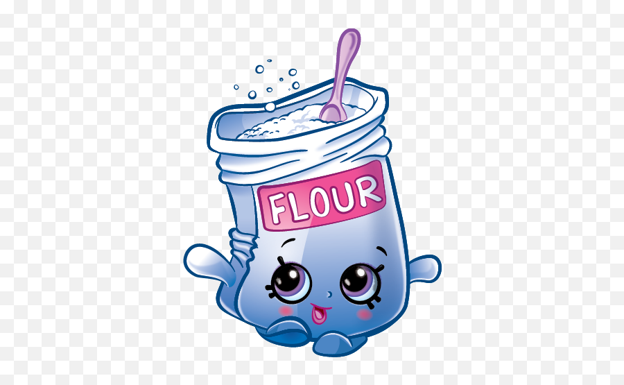 Bakery Shopkins Wiki Fandom - Flour Cute Emoji,Animated Emoticons Eating Carrotte Cake