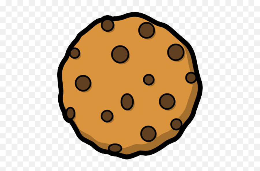Chocolate Chip Cookie Fortune Cookie Biscuits Cookie Clicker - Clipart Cartoon Cookie Png Emoji,Fortune Cookie Emoji