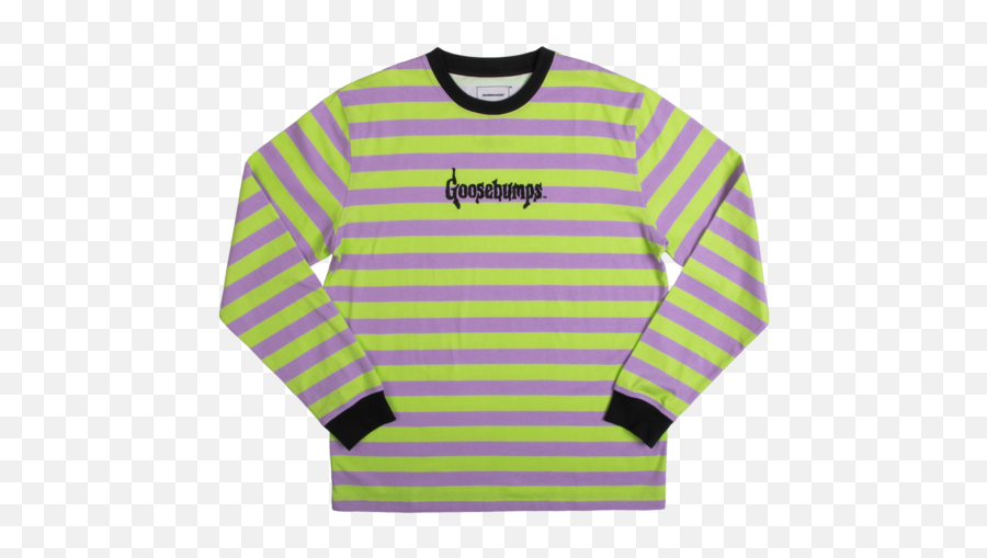 Pin - Goosebumps Striped Shirt Emoji,Biys Graphic Emoji Long Sleeves