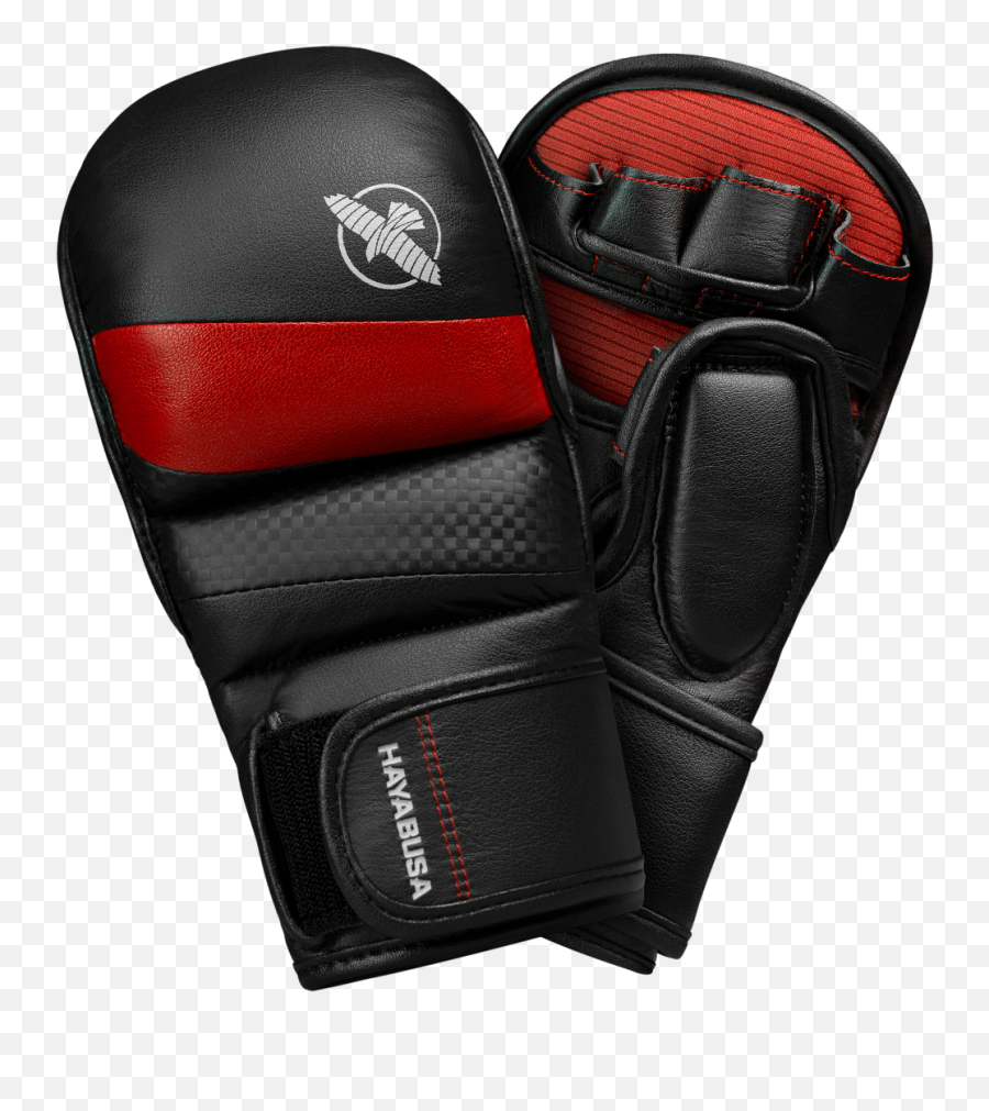 Hayabusa T3 7oz Hybrid Mixed Martial Arts Gloves Blackred Small - Hayabusa T3 7oz Hybrid Gloves Emoji,3d T3 Emotion