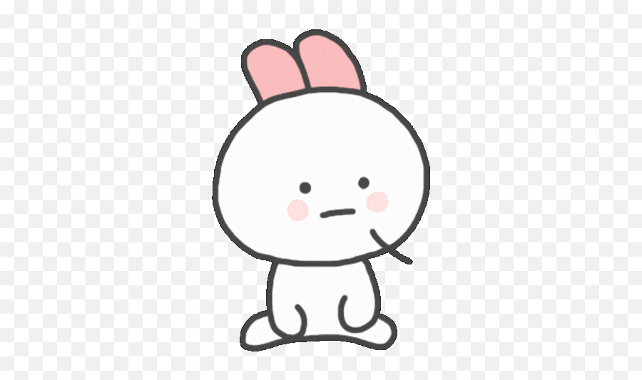 Cute Lovely Sticker - Cute Lovely Love Discover U0026 Share Gifs Dot Emoji,Sucide Bunny Emoticons