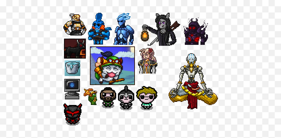 Pixel Art - Fictional Character Emoji,Tareria Emojis