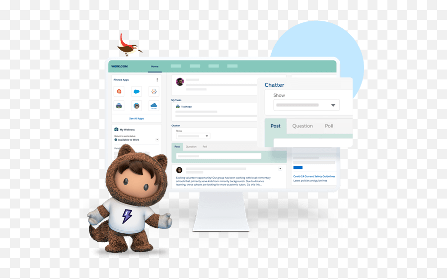 Deliver A New Employee Experience With Hr Apps - Salesforcecom Emoji,Teddy Bear Showing Emotions
