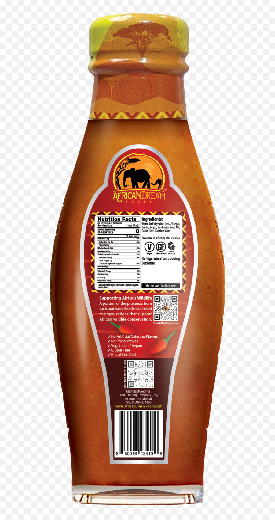 Birdu0027s Eye Chilli Sauce - 150ml African Dream Foods Emoji,Chili Emoji Twitter