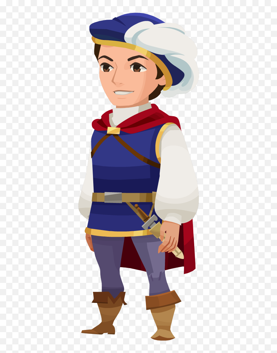 The Prince - Snow White Prince Cartoon Clipart Full Size Emoji,Snow White And The Emojis