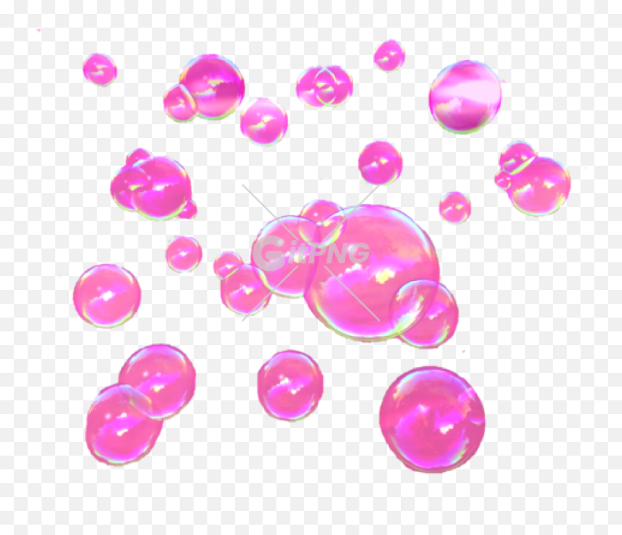 Pink Rosa Rosas Bubble Sticker By Yamiled Pedroza - Bubble Vaporwave Png Emoji,Bubbles Emoji