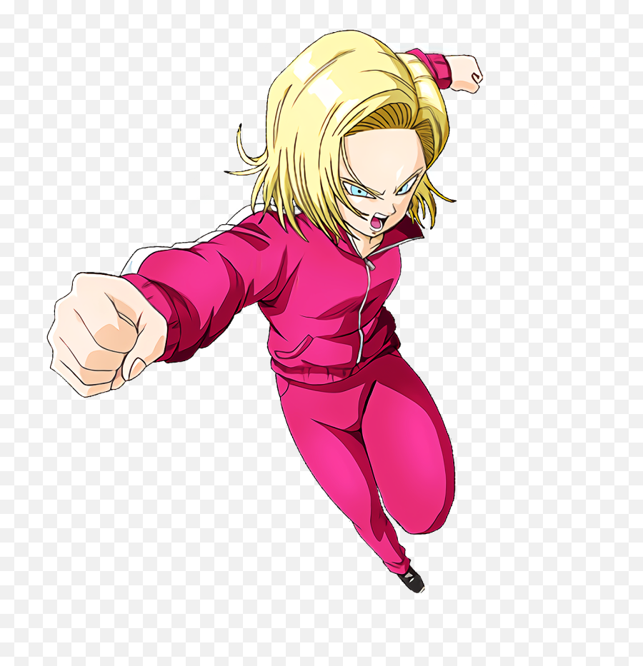 Loves No7 Space Suit Android 18 Dbs Render Dragon Ball Z - Android 18 Tournament Of Power Emoji,Dragon Emoji Android