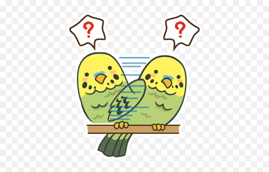 Cute Parakeet - Stickers For Whatsapp Emoji,Budgie Emojis