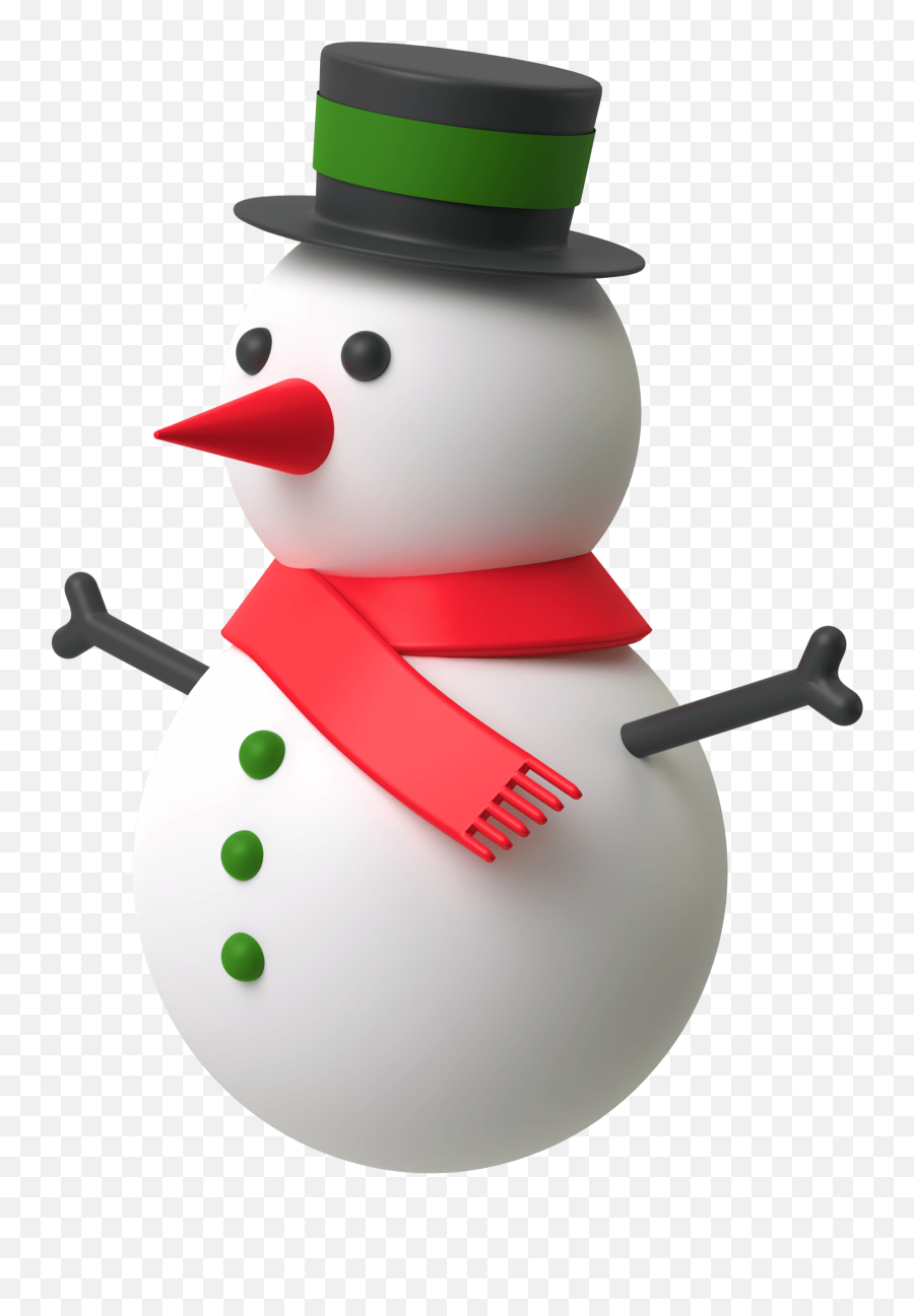 Free Christmas 3d Illustrations Emoji,Discord Snowman Emoji