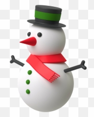 Free Christmas 3d Illustrations Emoji,Discord Snowman Emoji