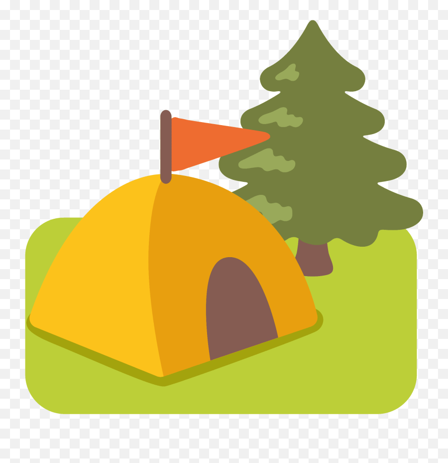 Emoji U1f3d5 - Camping Emoji,Pine Tree Emoji