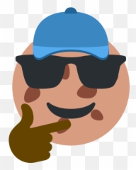 Pleroma Morepablo - Happy Emoji,Hand Chin Emoji