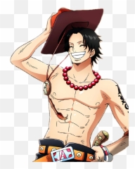 Onepiece Luffy Onepunchman Sticker - Ace Emoji,Muscle Emoji Hat