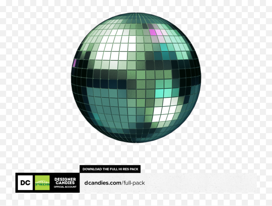 3d Disco Ball Render - Portable Network Graphics Emoji,Is There A Disco Ball Emoji