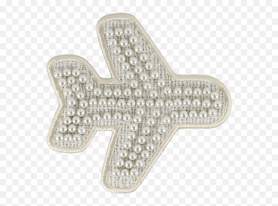 Jumbo Pearl Airplane Patch - Stoney Clover Lane Pearl Patch Emoji,Initial Emoji Patch Duffel Bag
