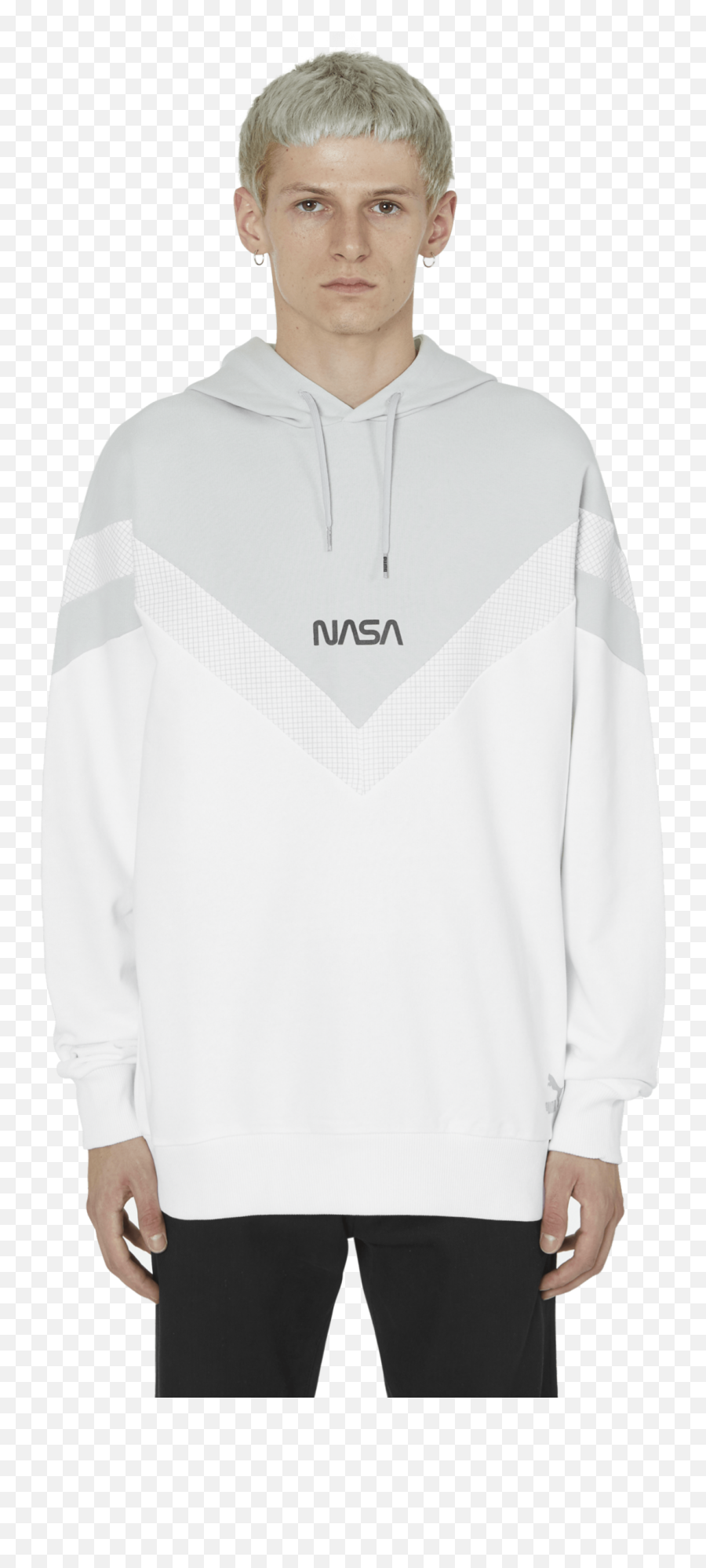 Puma X Hoodie - Puma X Space Agency Hoodie White Emoji,Emoji Sweatshirt For Men
