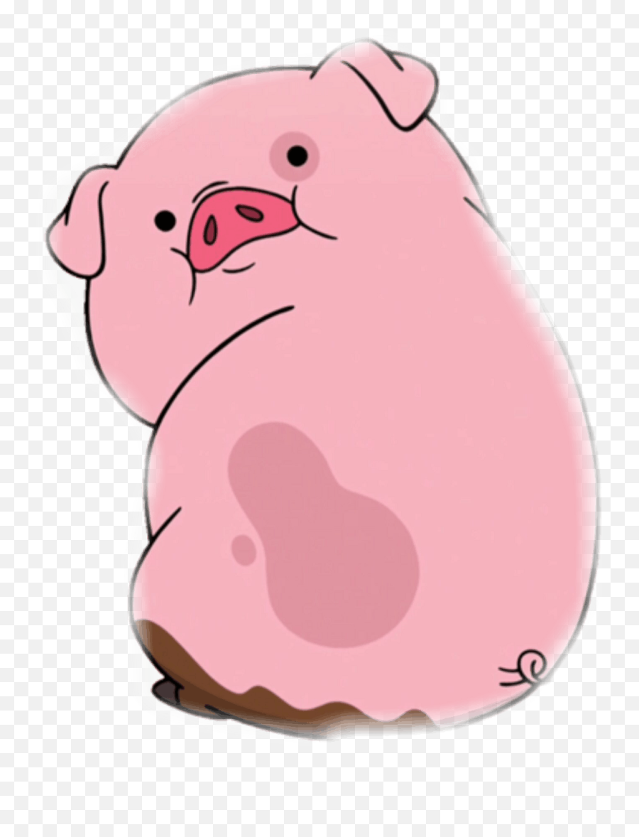 Chanchito Porkie Pig Gravityfalls - Waddle Gravity Falls Emoji,Emojis De Gordos