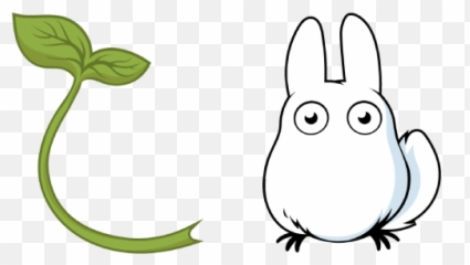 My Neighbor Totoro Chibi Totoro - Dot Emoji,Fonditos 3d Emojis