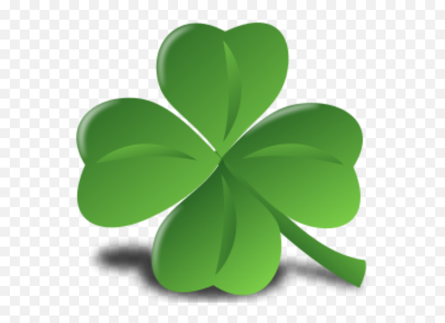 Shamrock Happy St - Four Leaf Clover Emoji,Singing St Paddys Emoticon