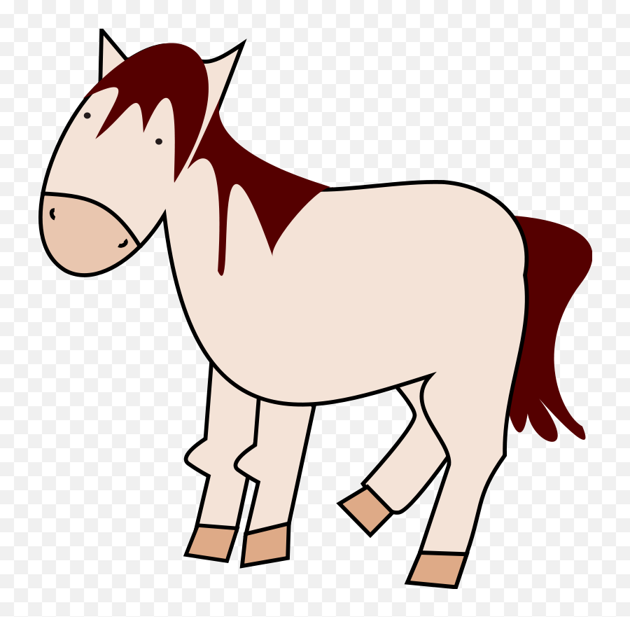 Free Cartoon Pictures Of Horses - Horse Emoji,Animated Horse Emotions