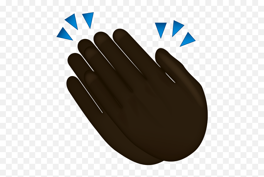 Clapping Emoji Brown - Language,Hand Clapping Emoticon Facebook