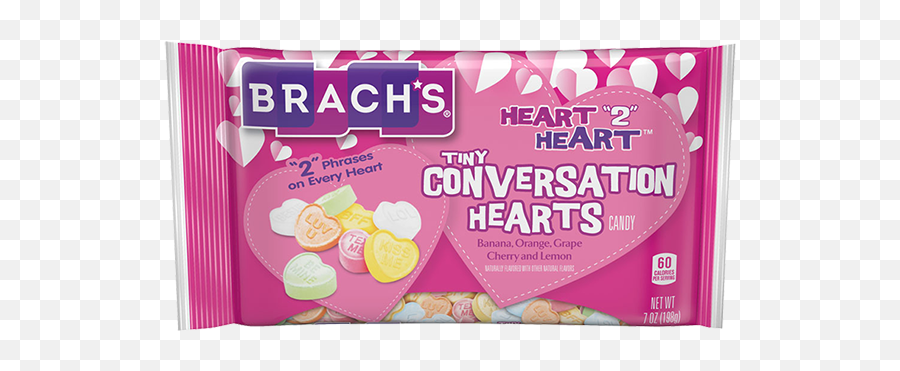 Valentineu0027s Day Brachu0027s Candy - Small Conversation Hearts 14oz Emoji,Gouda Heart Emoticon