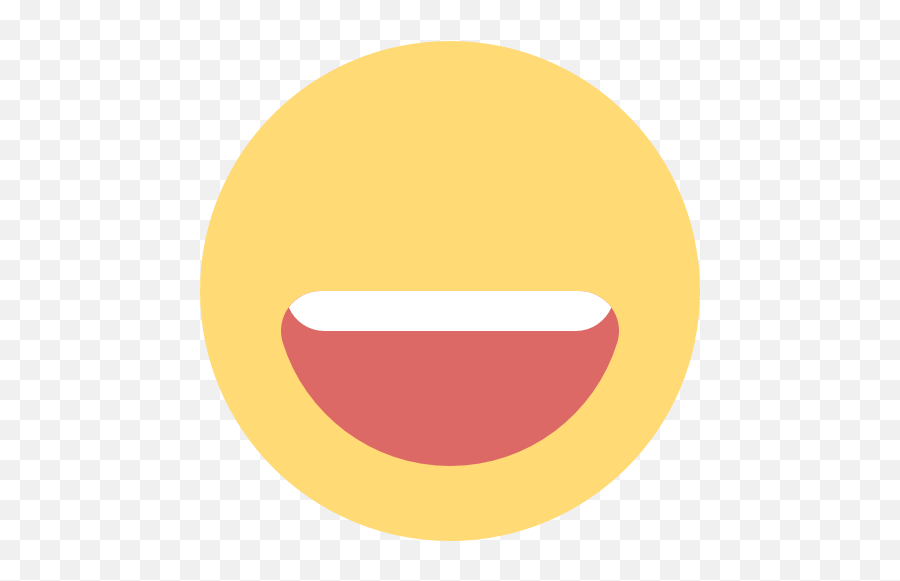 Emo Emoticon Face Emoji Big Smile Free Icon Of Emoji 01 - Emoticon Besar,Smile Text Emoji