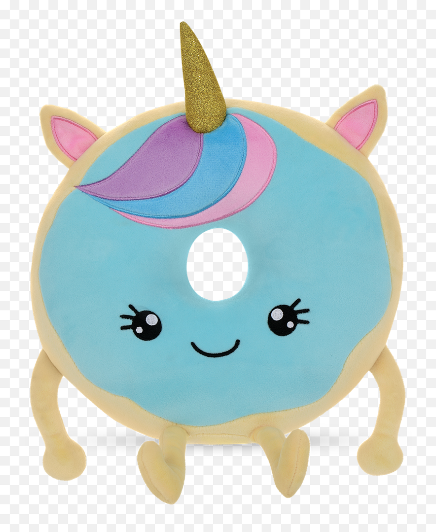 Unicorn Donut Scented Fleece Pillow - Fictional Character Emoji,Iphone Ios 13 Emoji Get Rid Of Unicorns
