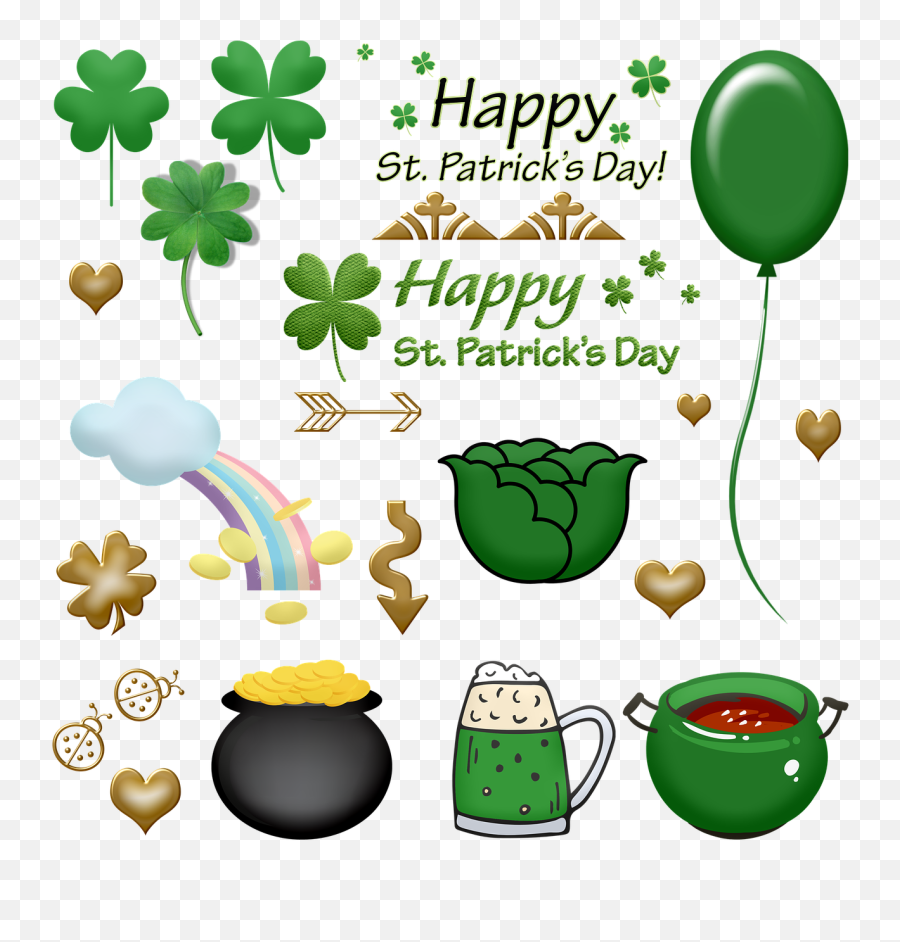 Saint Patricks Day March 17 - Serveware Emoji,Patricks Emotions