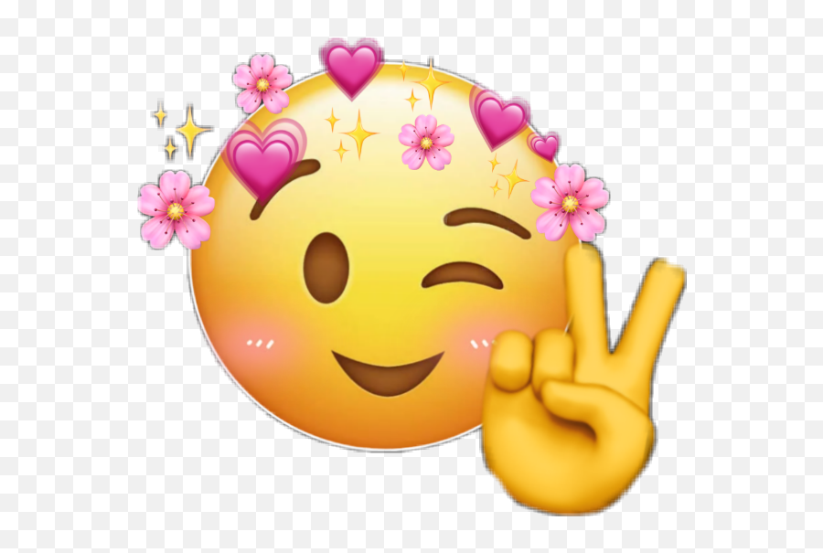 The Most Edited Emodji Picsart - Happy Emoji,Steam Pink Block Emoticon