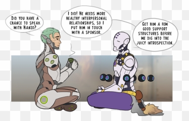 Stashofstripes - Conversation Emoji,Hanzo Feeling Emotions Comic