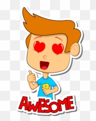 Emotion Kid Sticker - Happy Emoji,Emotion Themed Art