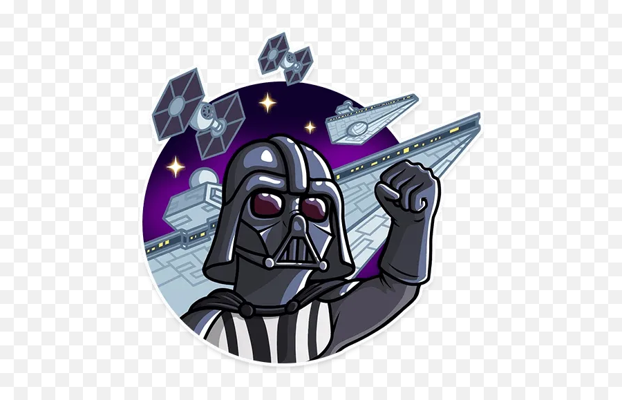 Darth Vaderu201d Stickers Set For Telegram - Stickers Star Wars 9 Emoji,Darthvader Emoticon