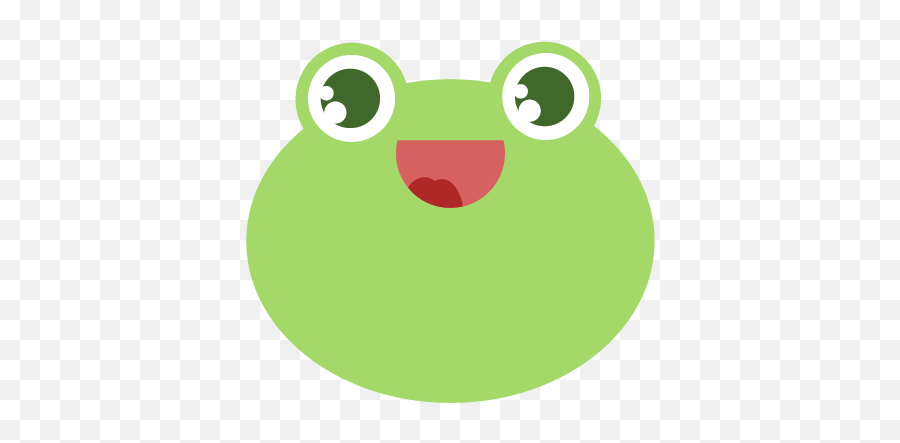 Frog Smiley Emoji Stickers By Anping Li - Dot,Frog Emoji Png