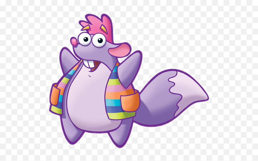 Purple Characters - Dora The Explorer Tico Emoji,