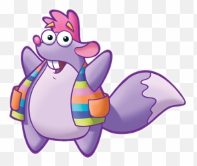 Purple Characters - Dora The Explorer Tico Emoji,