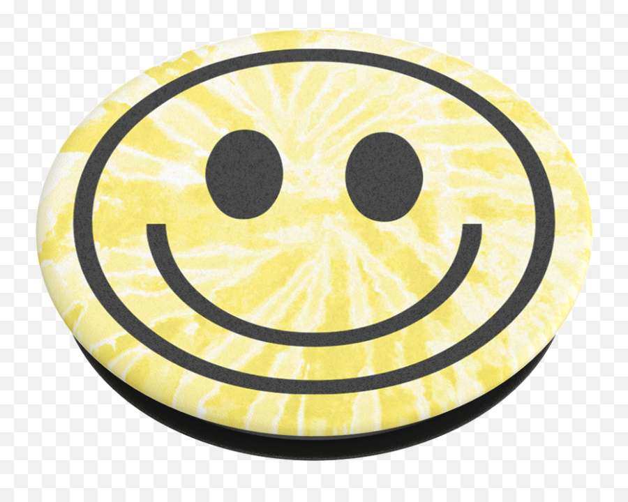 Tie Dye Smiley - Popsockets Emoji,A Hippie Emoticon