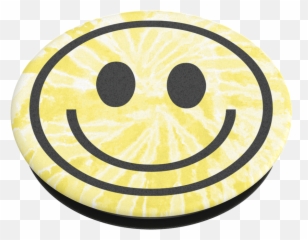 Tie Dye Smiley - Popsockets Emoji,A Hippie Emoticon