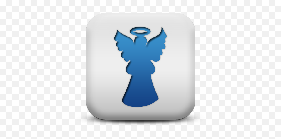 Vector Angel Icon Png Transparent Background Free Download - Angel Icon Blue Emoji,Girl Emoticon Angel