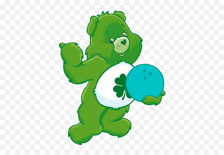 Good Luck Bear - Green Care Bear Png Emoji,Care Bear Emoji