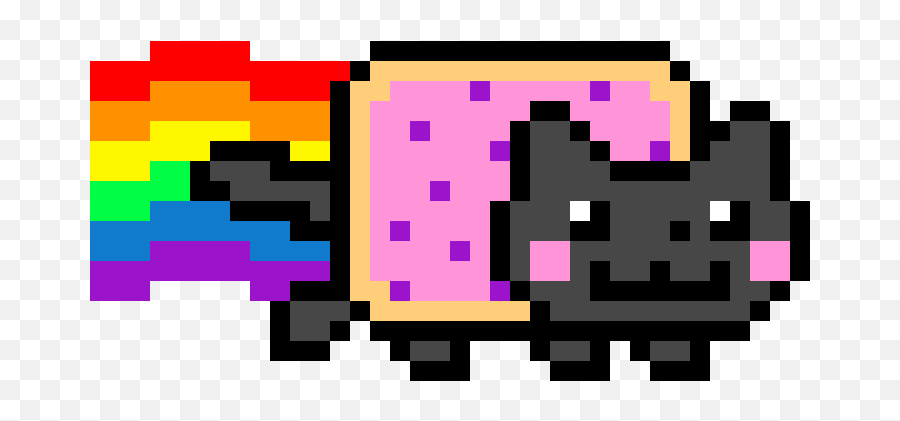 Download Hd Terraria Character - Nyan Cat Png Transparent Emoji,Nyan Cat Emoticon Dowload