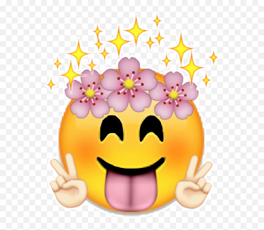 Emoji Kawaii Tongue Peaceouthaterz - Emoji Kawaii,Selfish Emoji