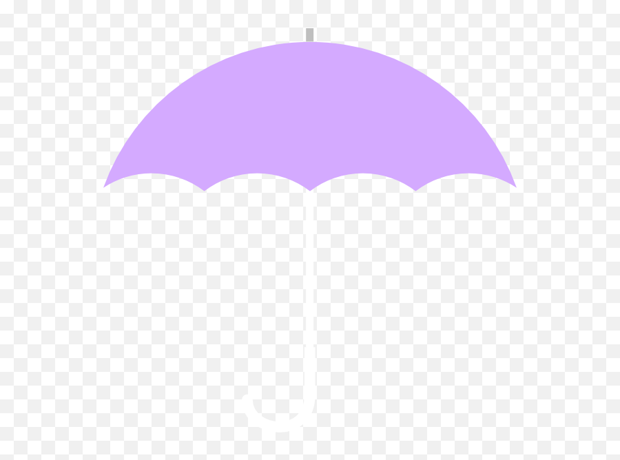 Clipart Umbrella Purple Umbrella - Umbrella No Handle Clipart Emoji,Purple Umbrella Emoji